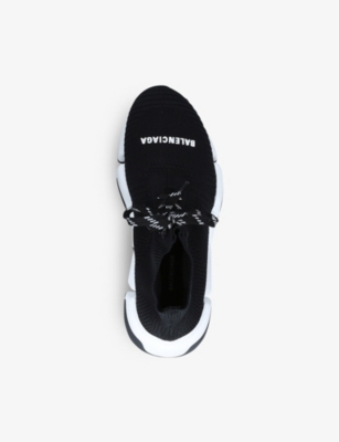 balenciaga shoes white and black