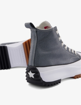 converse leather trainers