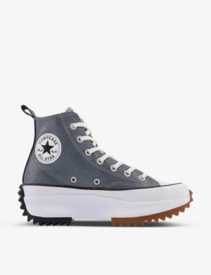 run star hike leather