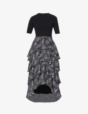 glamorous studio midi dress