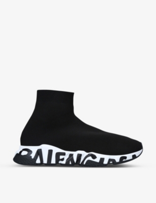 Магазин easy sneakers. Баленсиага граффити кроссовки. Balenciaga Basket 1450. Черные текстильные кроссовки женские. Motive обувь.