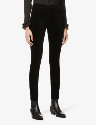 j brand maria velvet skinny jeans