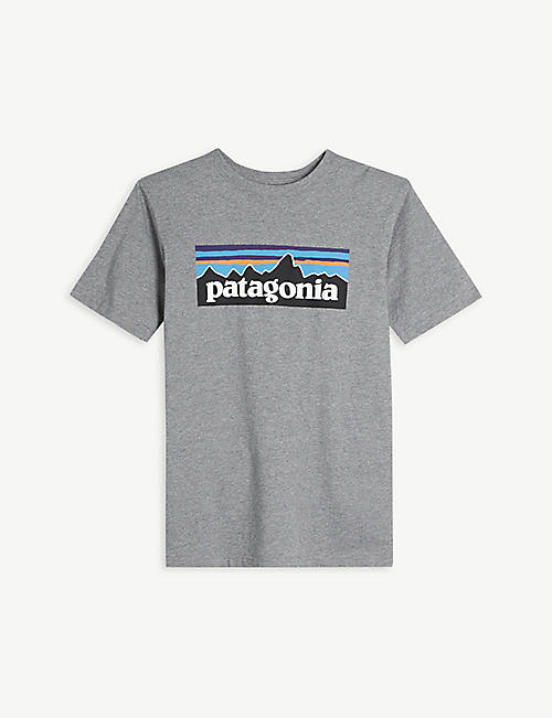 PATAGONIA: Logo-print organic cotton T-shirt 7-14 years