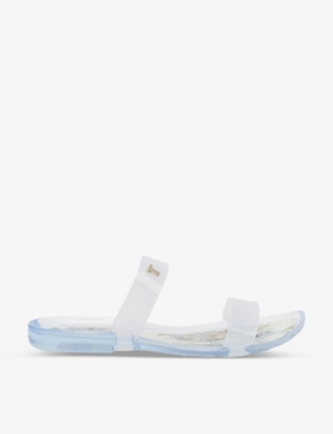 two strap jelly sandals
