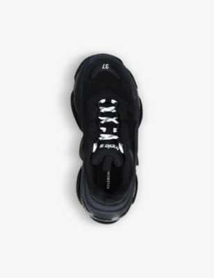 black womens designer trainers