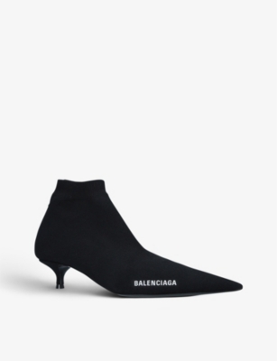 balenciaga pointy boots