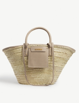 JACQUEMUS Le Panier Soleil basket tote bag