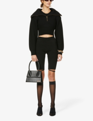 JACQUEMUS: Le Grand Chiquito leather top handle bag