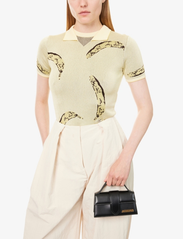Le Bambino leather top handle bag