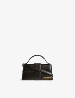 JACQUEMUS - Le Bambino leather top handle bag | Selfridges.com