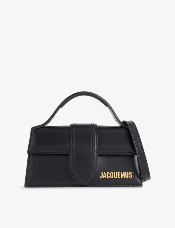 Le Bambino leather top handle bag