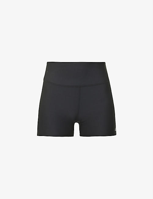 ALO YOGA: Airlift high-rise stretch-jersey shorts