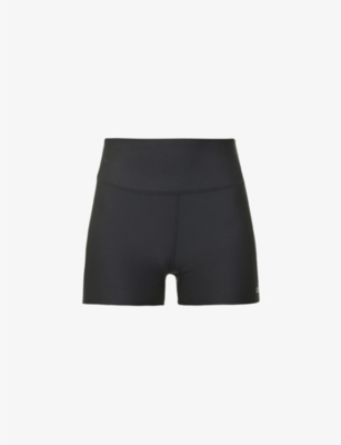 ALO YOGA - Airlift high-rise stretch-jersey shorts