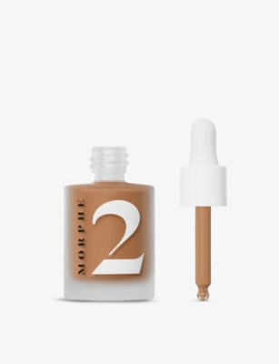 Shop Morphe 2 Hint Hint Skin Tint 30ml In Hint Of Cappuccino