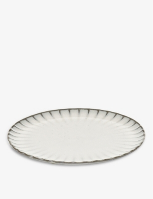 SERAX: Inku stoneware plate 21cm