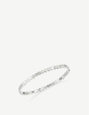 CHAUMET: Bee My Love 18ct white-gold bangle