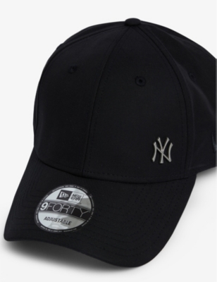 New Era 9forty Flawless New York Yankees Canvas Baseball Cap In Black
