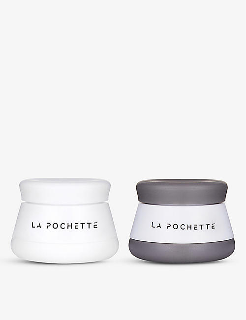 LA POCHETTE: Silicone travel pots set of two