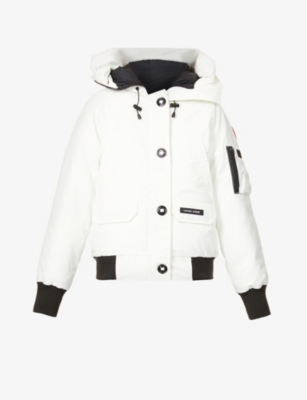 White canada goose on sale bomber