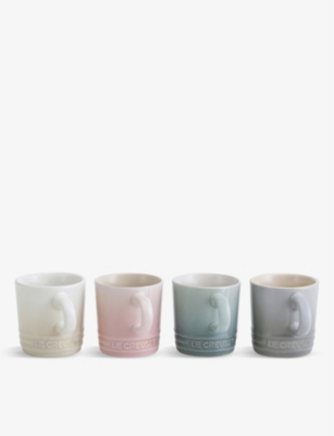 LE CREUSET Calm stoneware espresso cups set of four