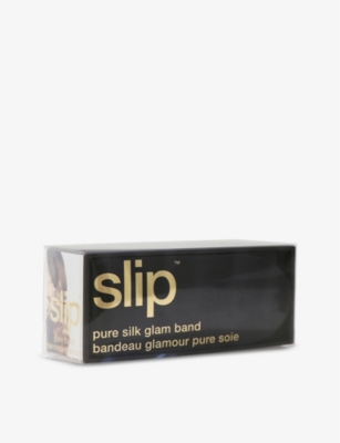 SLIP BLACK PURE SILK GLAM BAND