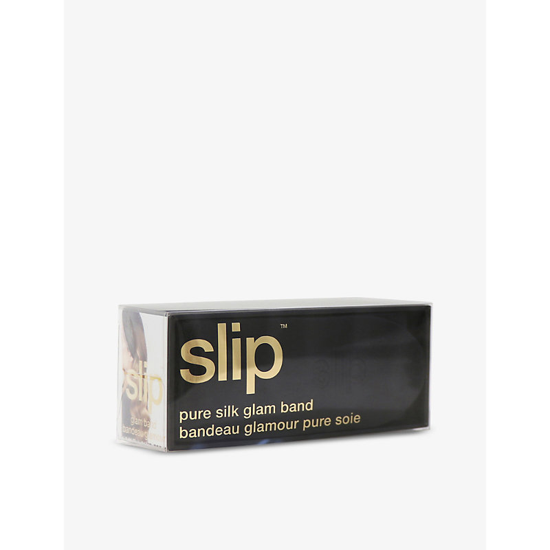 Shop Slip Black Pure Silk Glam Band