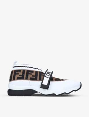 fendi knit trainers