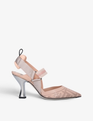 fendi pink heels