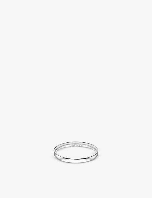 BOUCHERON: Epure platinum wedding ring