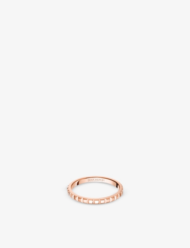 Quatre Clou de Paris 18ct rose-gold ring