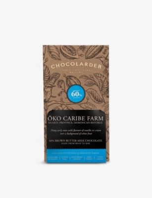 CHOCOLARDER: Oko Caribe Farm 60% brown butter milk chocolate 70g