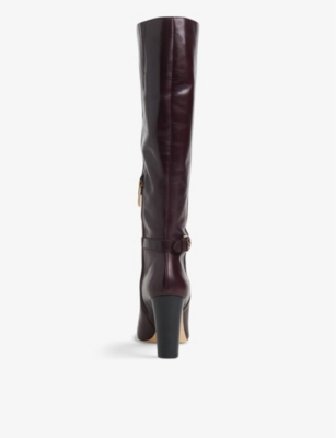 flat knee high boots uk