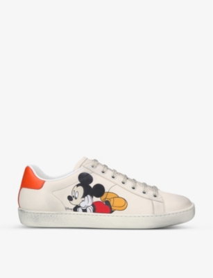 gucci flower trainers