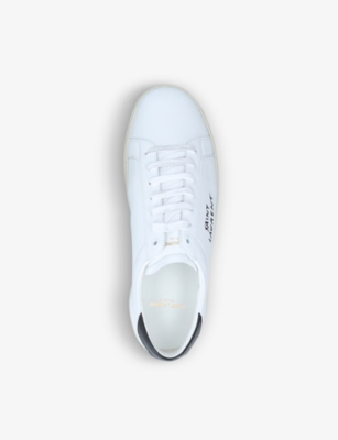 white ysl trainers
