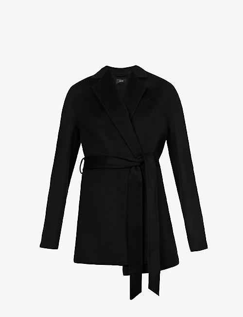 JOSEPH: Cenda double-faced wool and cashmere-blend coat