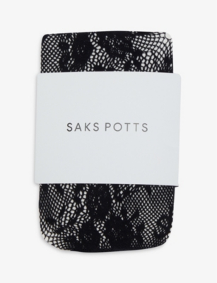 Saks potts logo tights sale