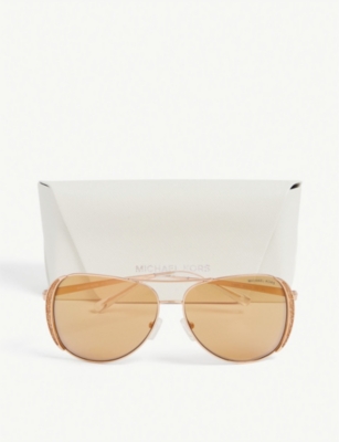 MICHAEL KORS: MK1082 aviator-frame sunglasses