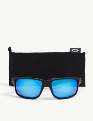 Oakley Oo9449-60 Gibston Rectangular-frame Sunglasses In Black