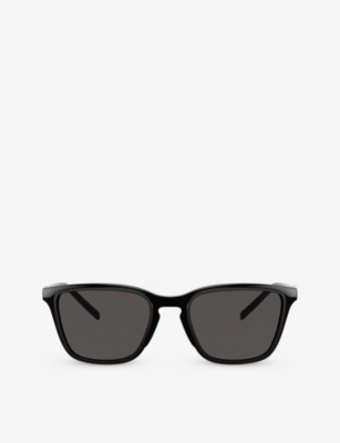Dolce & Gabbana Dg6145 Square-frame Nylon Sunglasses In Black
