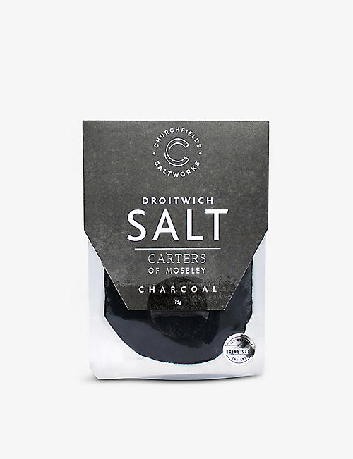 SEAWEED: Charcoal Droitwich Salt 75g