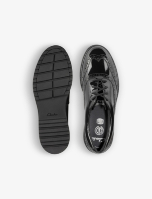 loxham derby youth black leather