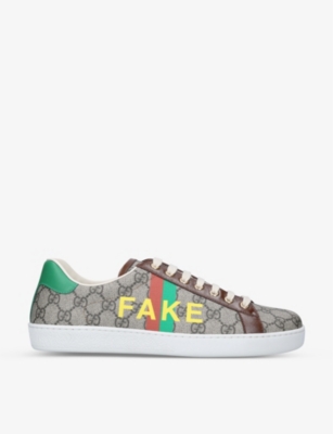 Gucci hot sale trainers selfridges