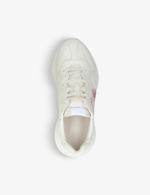 gucci white womens trainers