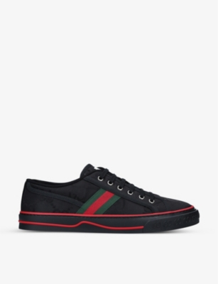 GUCCI Men's Tennis 1977 canvas low-top trainers