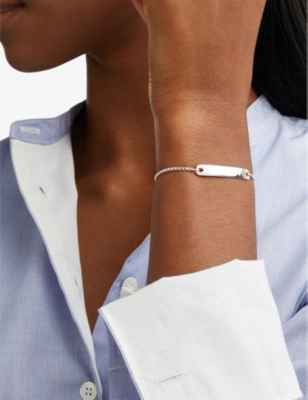 MONICA VINADER: Havana Mini sterling silver bracelet