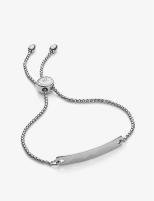 MONICA VINADER: Havana Mini sterling silver bracelet