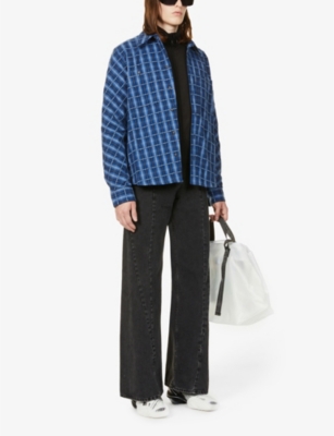 off white pants yellow stripe price