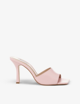 pale pink mules
