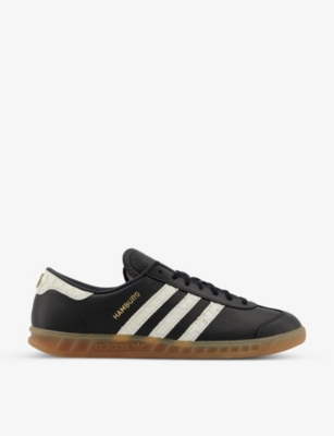 ADIDAS - Hamburg leather trainers | Selfridges.com