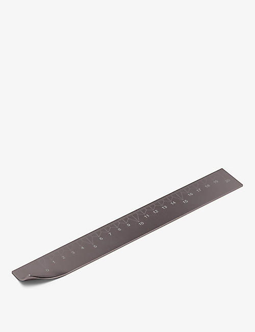 LEXON: City aluminium ruler 23cm